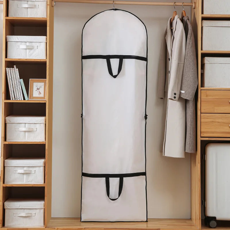 Wedding Dress Cover for Bridal Robe Garment Coat Storage Protective Waterproof Dustproof Storage Organize Cover Bag Case Pouch