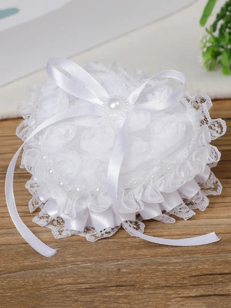 Wedding Flower Girl Ring Storage Box Jewelry Box Holiday Anniversary Proposal Ring Wedding Anniversary Gift for Girlfriend Wife
