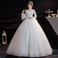 GIYSILE Boho Wedding Dress New Fantasy Lace Bridal Main Marriage Dresses French  Floor Length Wedding Dress Vestidos De Novia