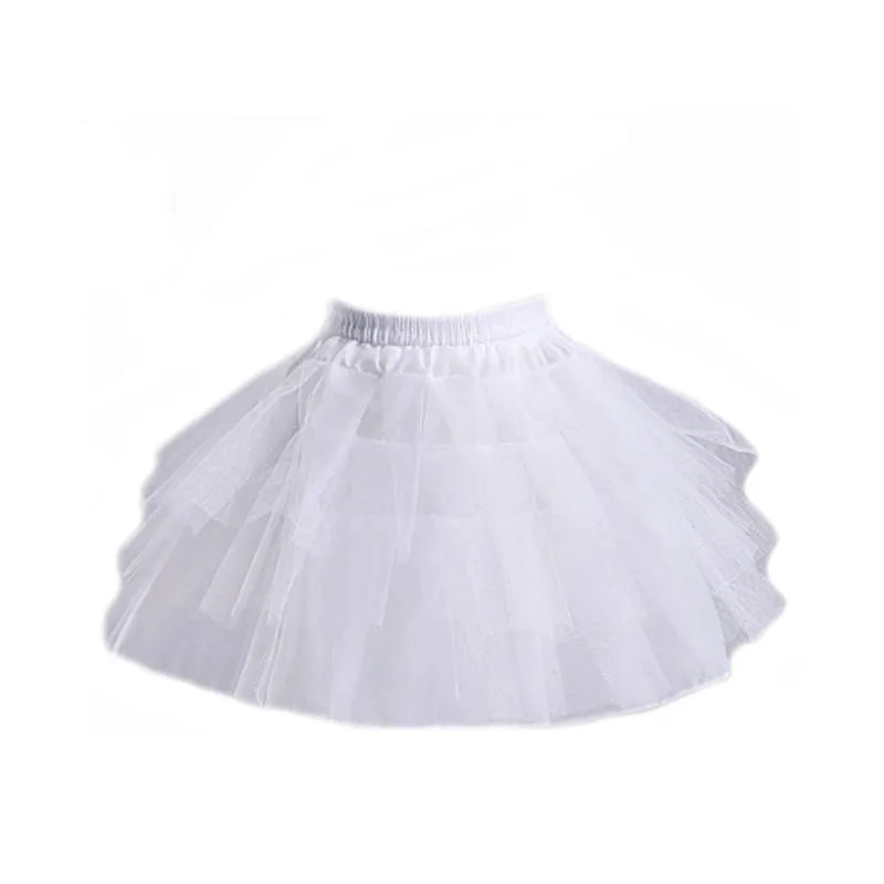 New Girls Summer Skirt Petticoat Baby Girls Toddler Christmas Princess Birthday Party Kids For Girls Children Clothing Vestidos