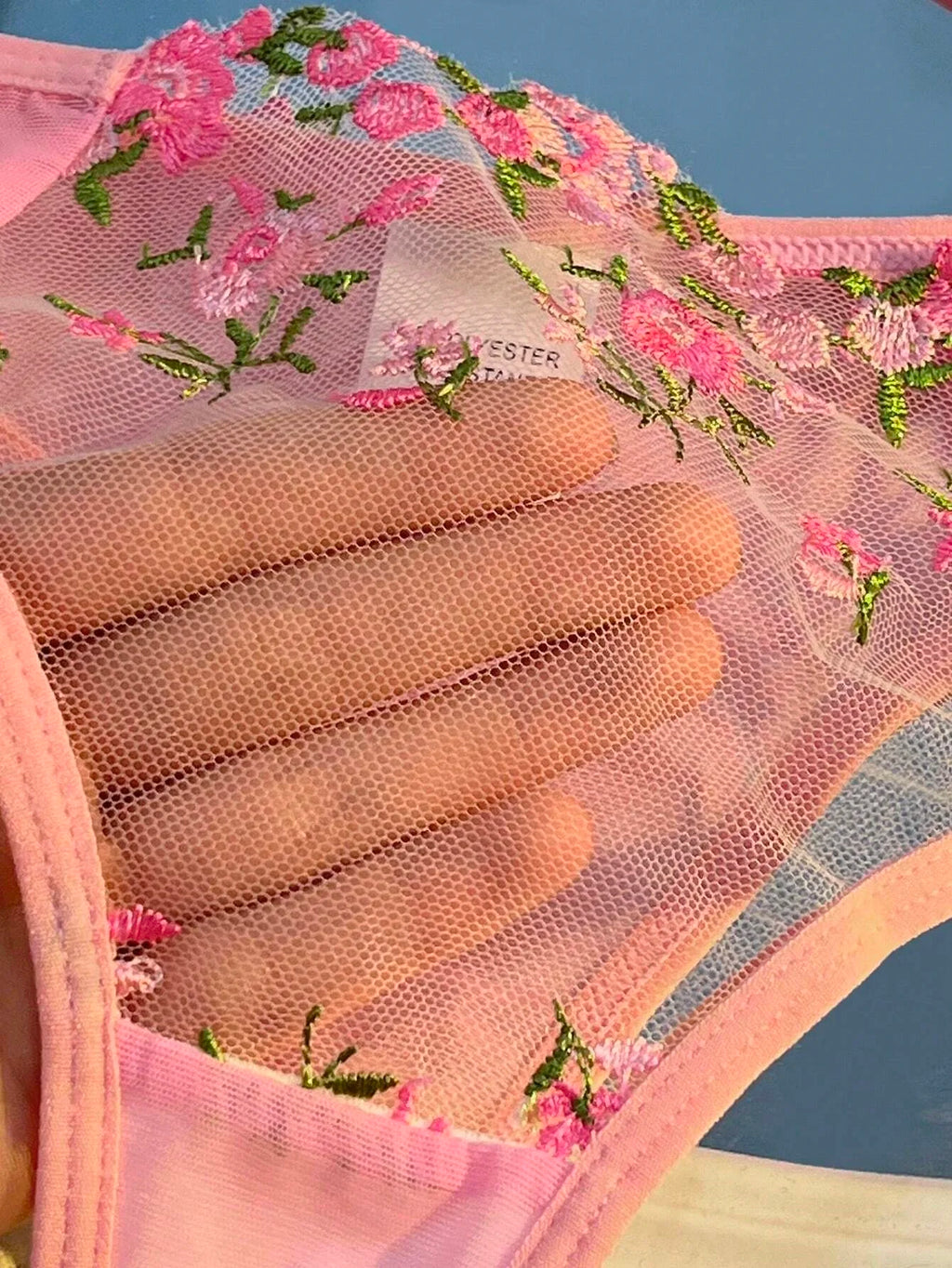 Erotic Lingerie Female Bra And Brief Women Floral Embroidory Underwear Set Sexy Lace Transparent Sensual Push Up Lingerie Sets