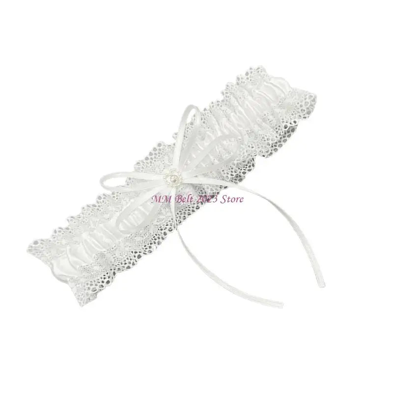 49ME Bridal Wedding Garters for Bride Women Lace Leg Garter Belt Prom Party Garter
