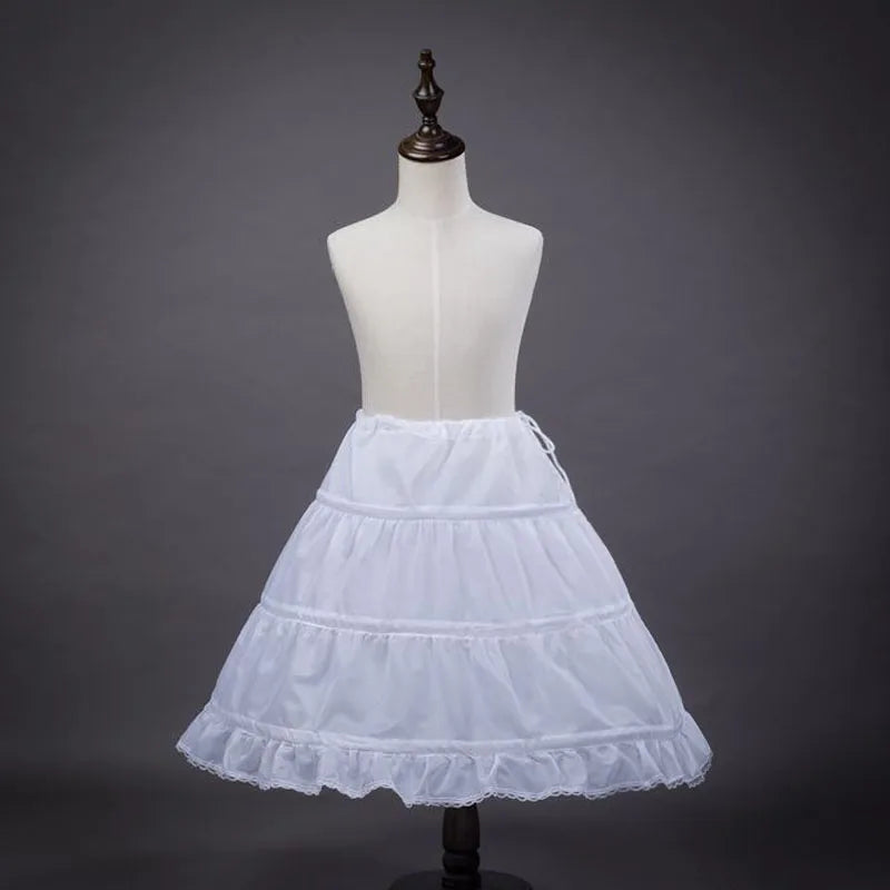 New Girls Summer Skirt Petticoat Baby Girls Toddler Christmas Princess Birthday Party Kids For Girls Children Clothing Vestidos