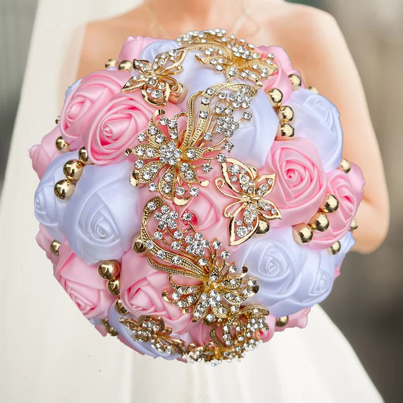 Pink Wedding Bouquet Bridesmaid Bridesmaid Holding Flowers