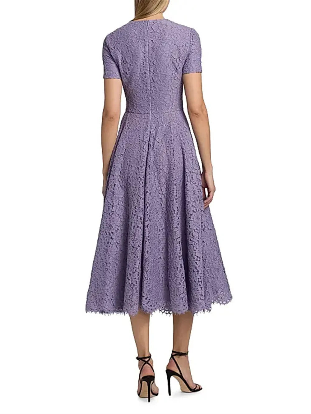 Mother of Bride Dresses Wedding 2026 Lace A Line Short Sleeve Draped Evening Gown Mother Dress Elegant Mother Of the Bride Dress