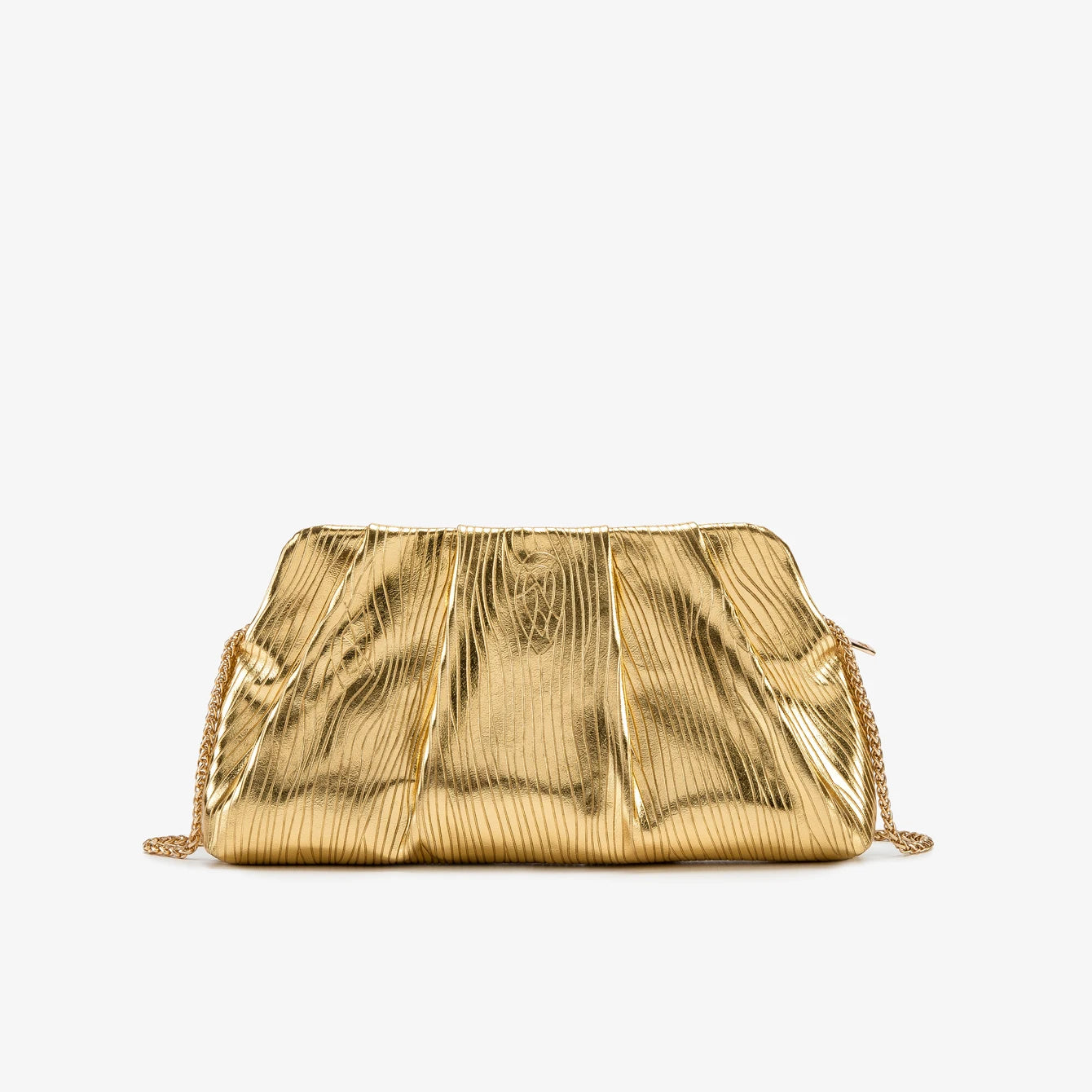 Golden Designer Evening Clutch