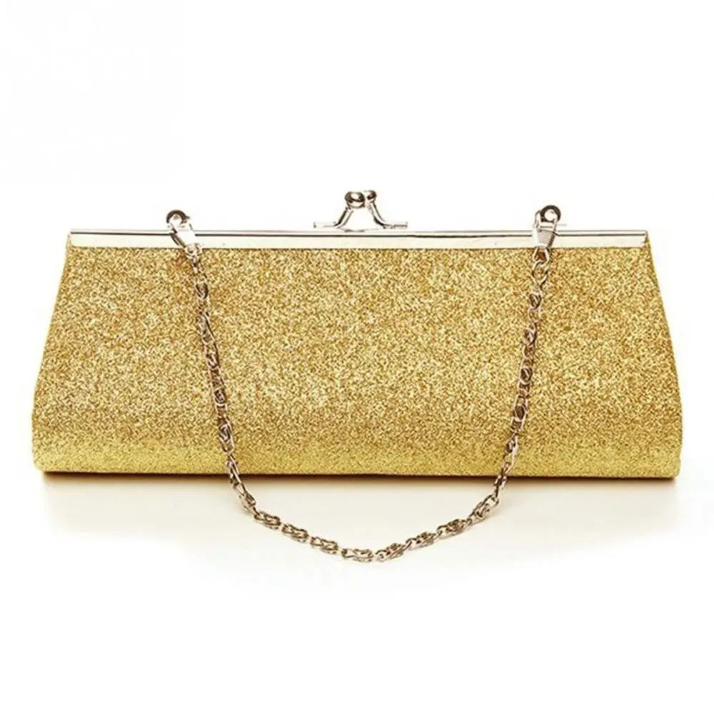 Women's with The Chain Bridal Glitter Purse Party Evening Bag Handbag Shoulder Bag Clutch Purse