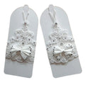 White Ivory Bridal Gloves Short Fingerless Wedding Gloves Gant Mariage Femme Accessoires Mariage Novia Bride Guantes 2025