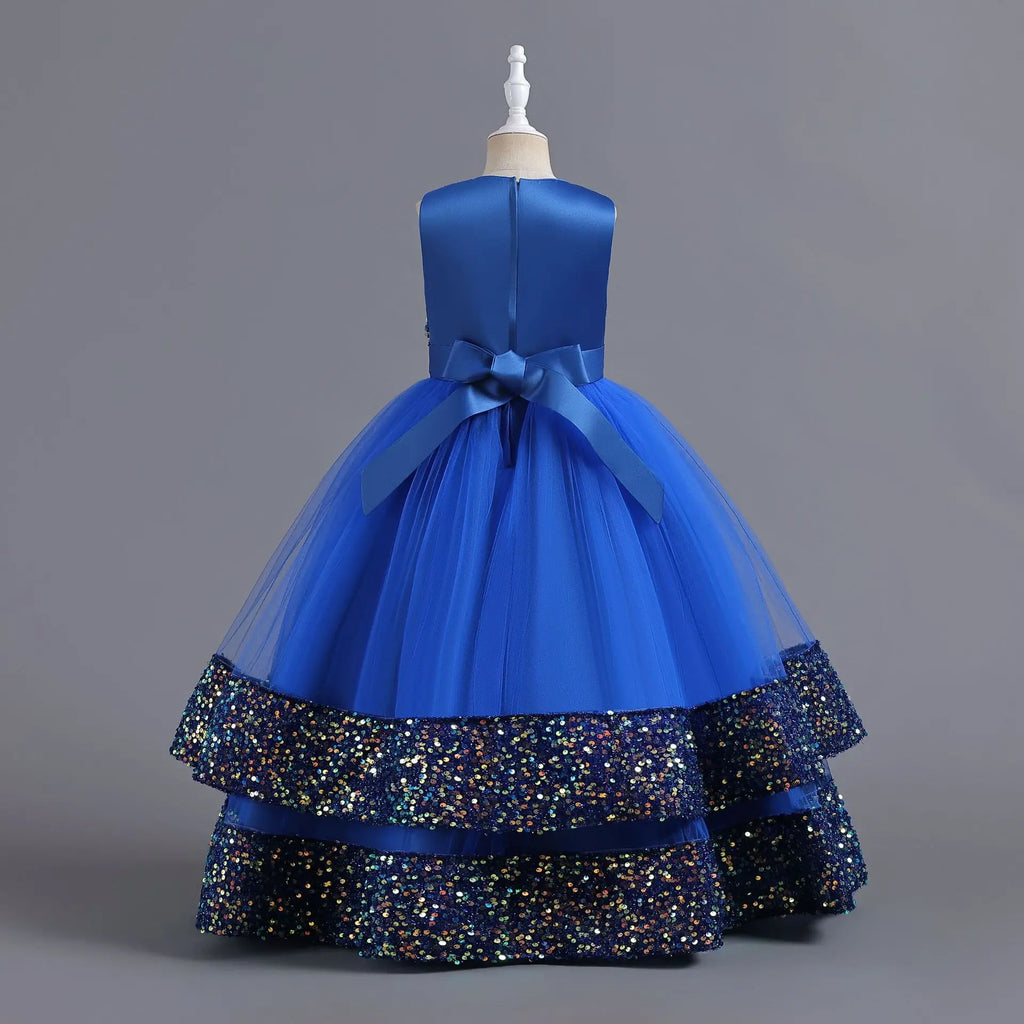 Butterfly Lace Communion & Flower Girl Dress