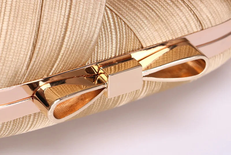 Clutch Bag for Women Elegant Tassel Lightweight Sparkling Compact for Party Wedding Evening