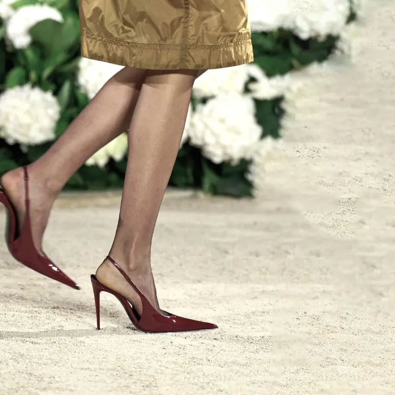 Women's Summer New Pointed Stiletto Sandals Fashionable and Sexy Party Wedding Women's High Heel Sandals
