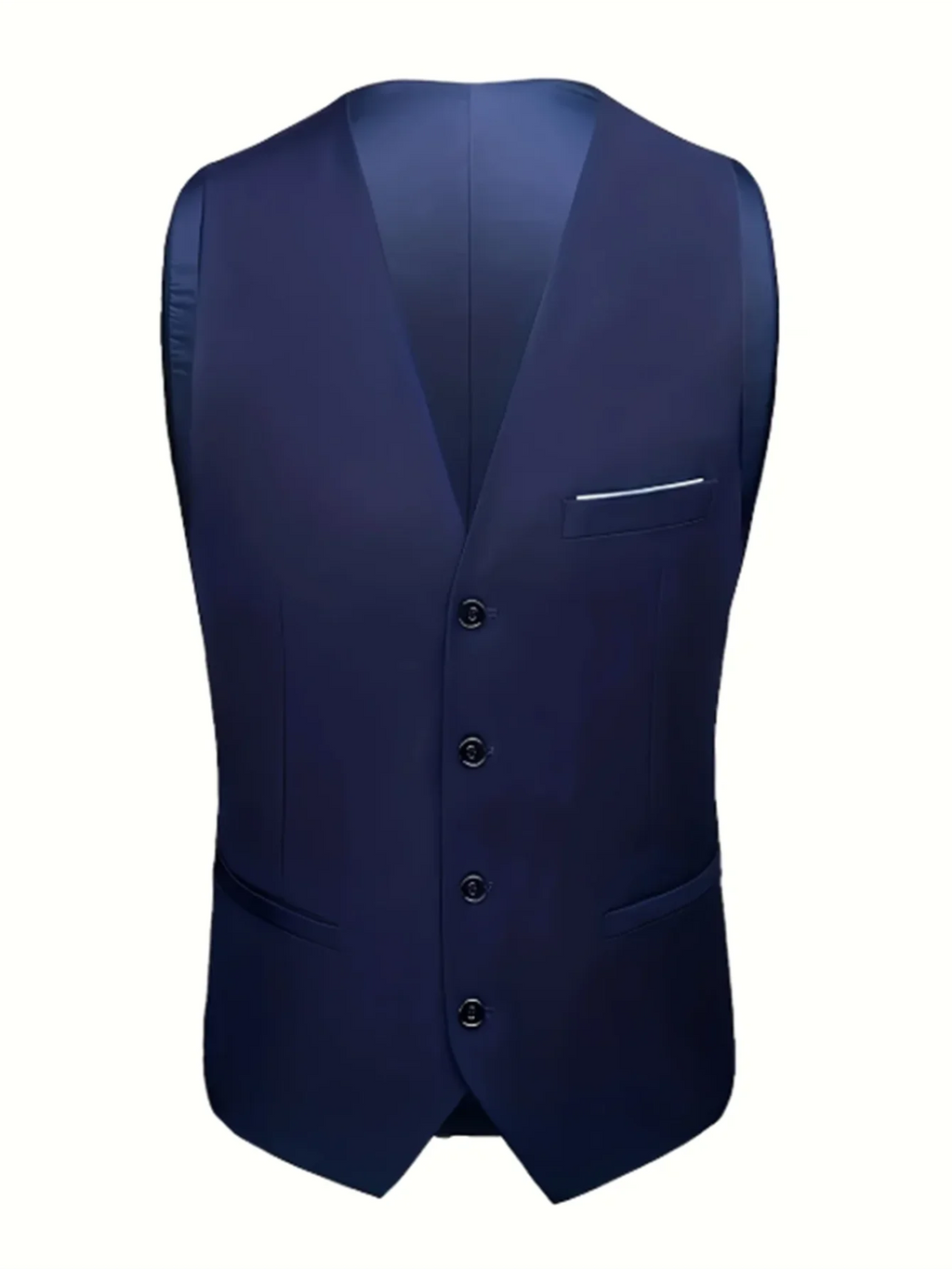 Elegant Men's Suit Sets- Slim Fit Tuxedo Set for Weddings & Formal Occasions, Black Suit