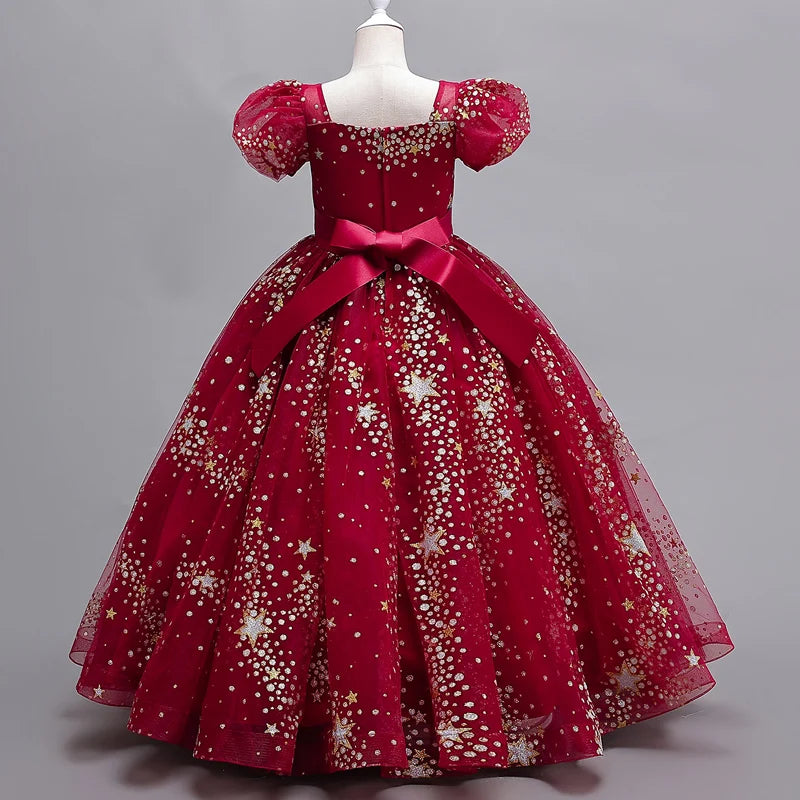 Mesh Princess Pageant Dress