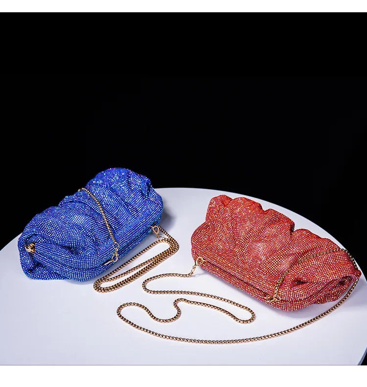 Rhinestone Crystal Evening Clutch
