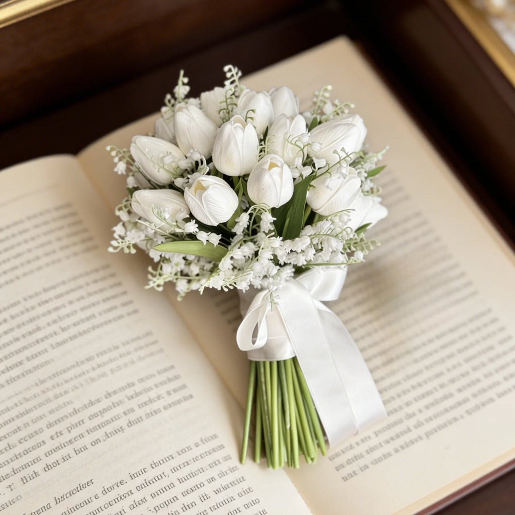 Calla Lily Bridal Bridesmaids Bouquets, Wedding Photography Prop Calla Lily Wedding Bouquet,Calla Lily faux Wedding Bouquet