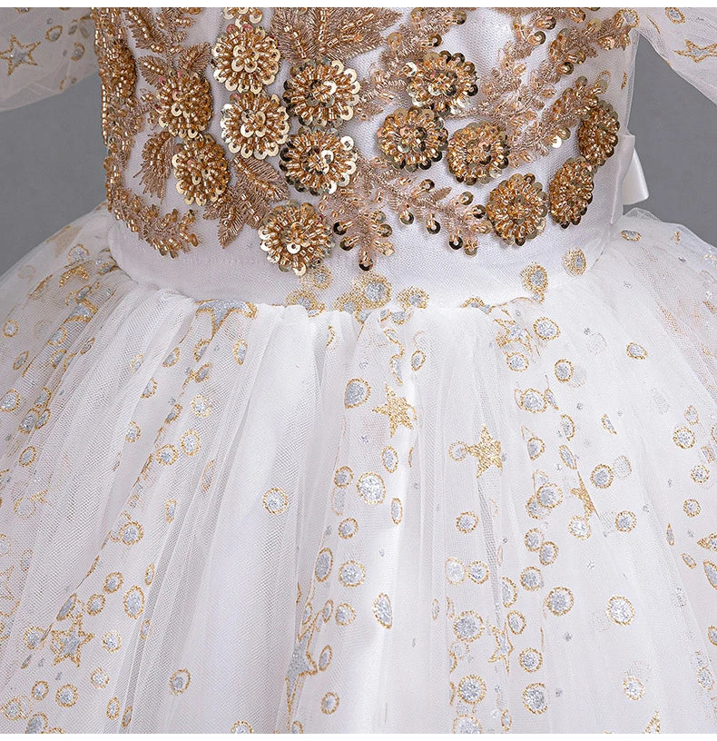 Mesh Princess Pageant Dress