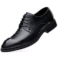 Men's Dress Shoes Business Formal Leather Lace Up All Season Comfortable Wedding Shoes Classic Business Casual Durable Footwear