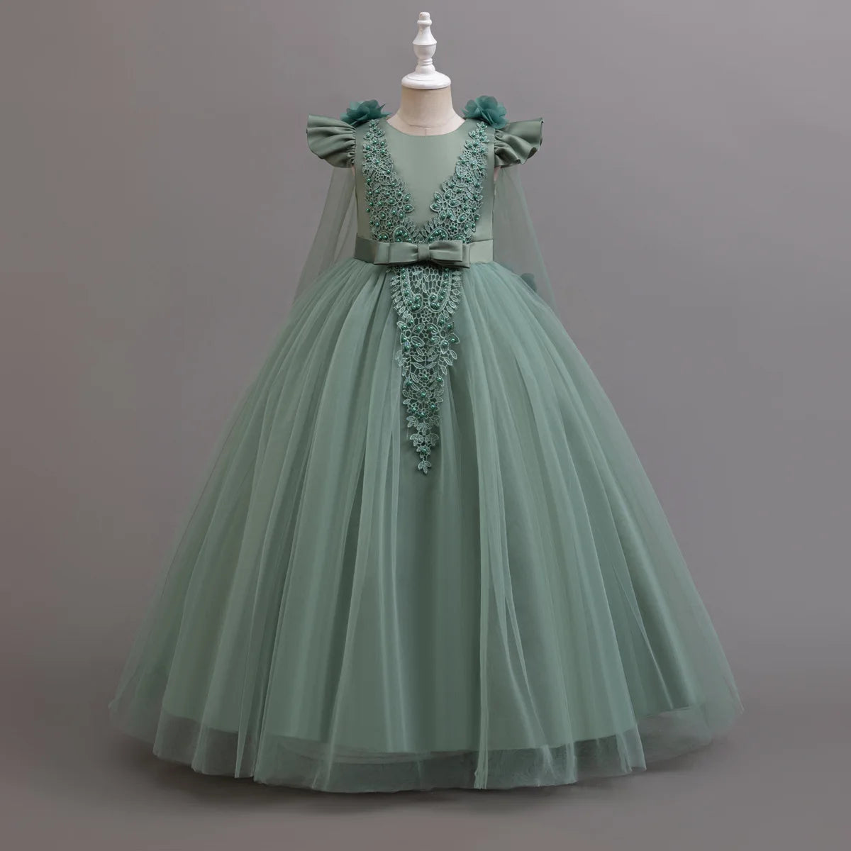 Tulle A-Line Girls' Party Dress