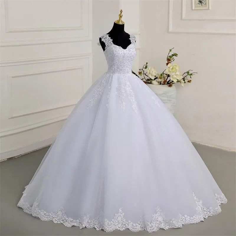 Sweetheart Lace Ball Gown in Colour