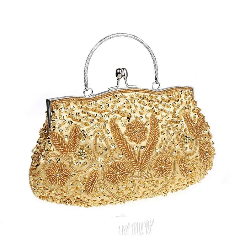 Beaded Retro Evening Clutch