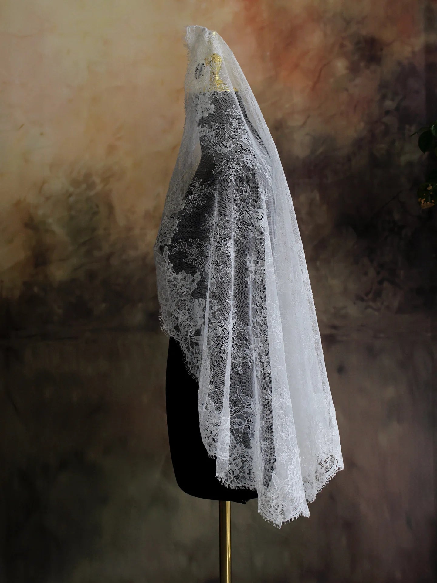 High Quality Wedding Veil Lace Bridal Veils  Short Lace Veils 0.9m*1.5m  Fairy Style Veils L&P DQL Studio