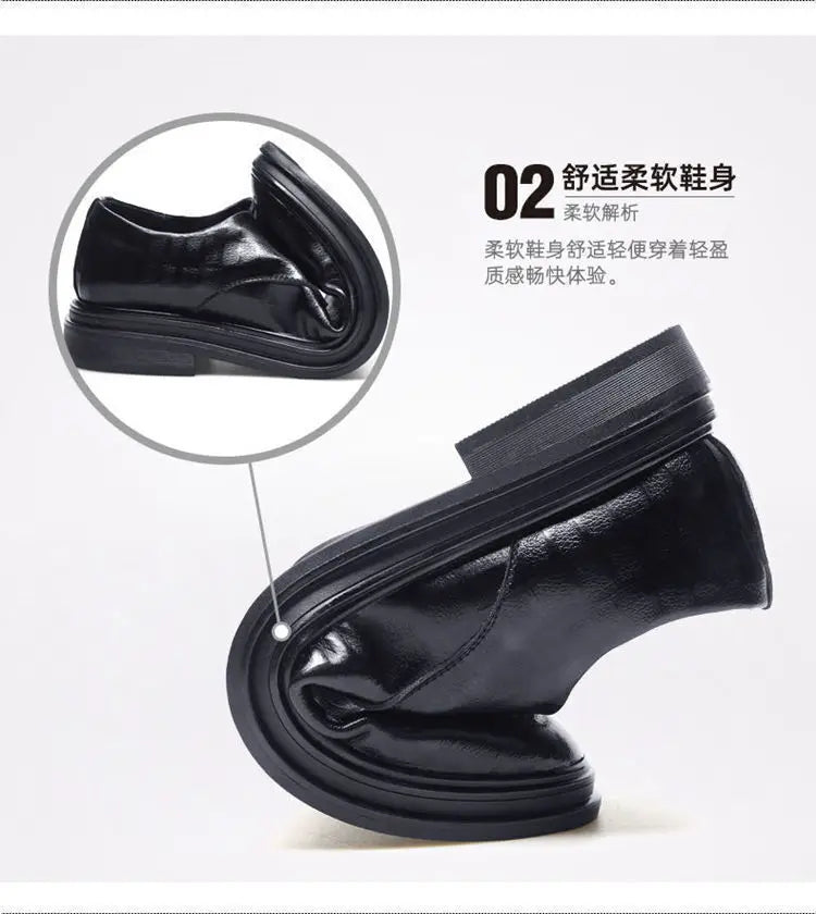 Spring Autumn New Men's Business Shoes Men's Formal Skin Shoes Casual Fashion Men Sneakers Social Elegant Trend Flat