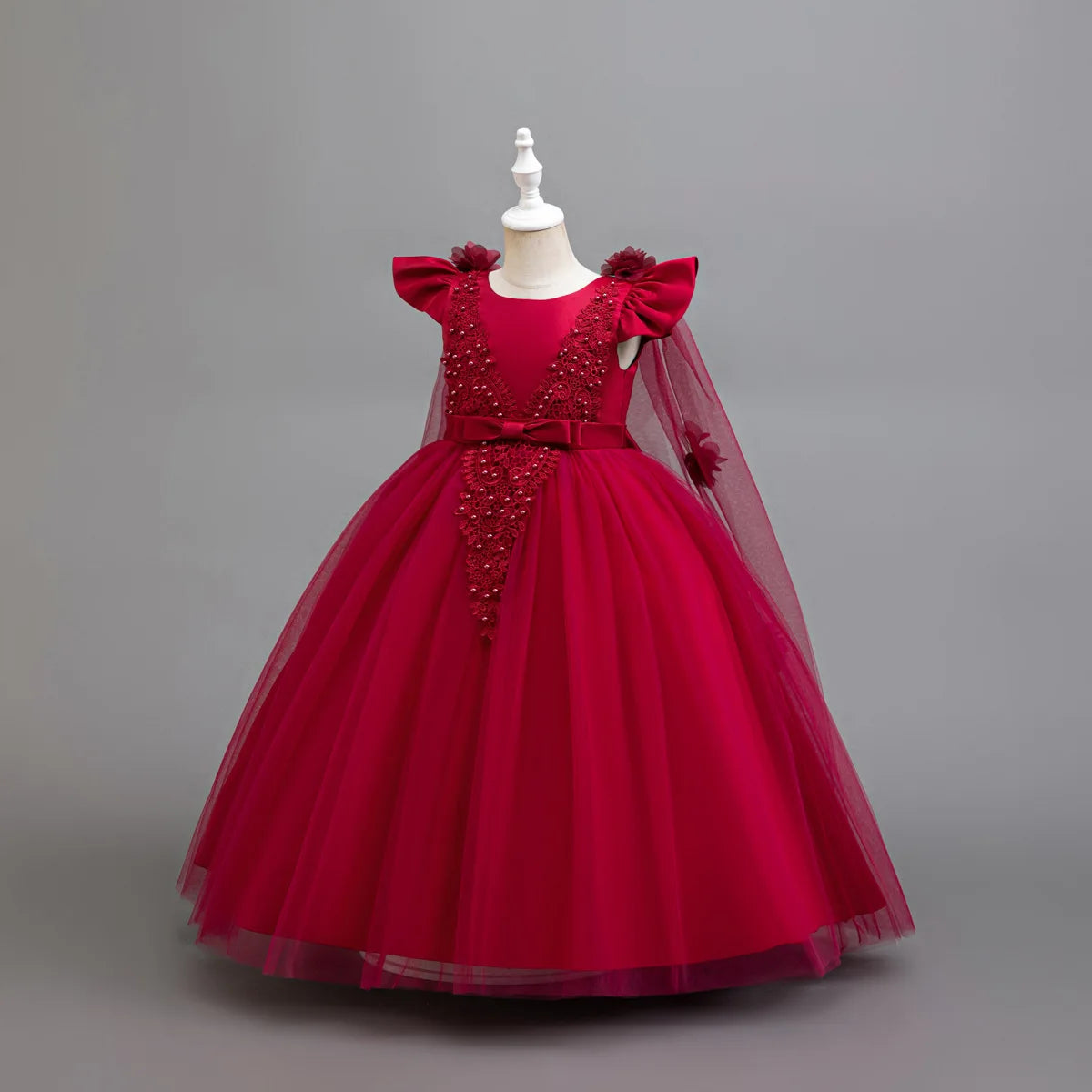 Tulle A-Line Girls' Party Dress