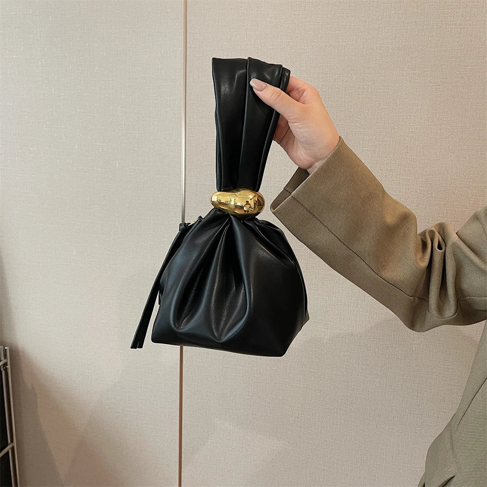 Elegant PU Leather Evening Bag