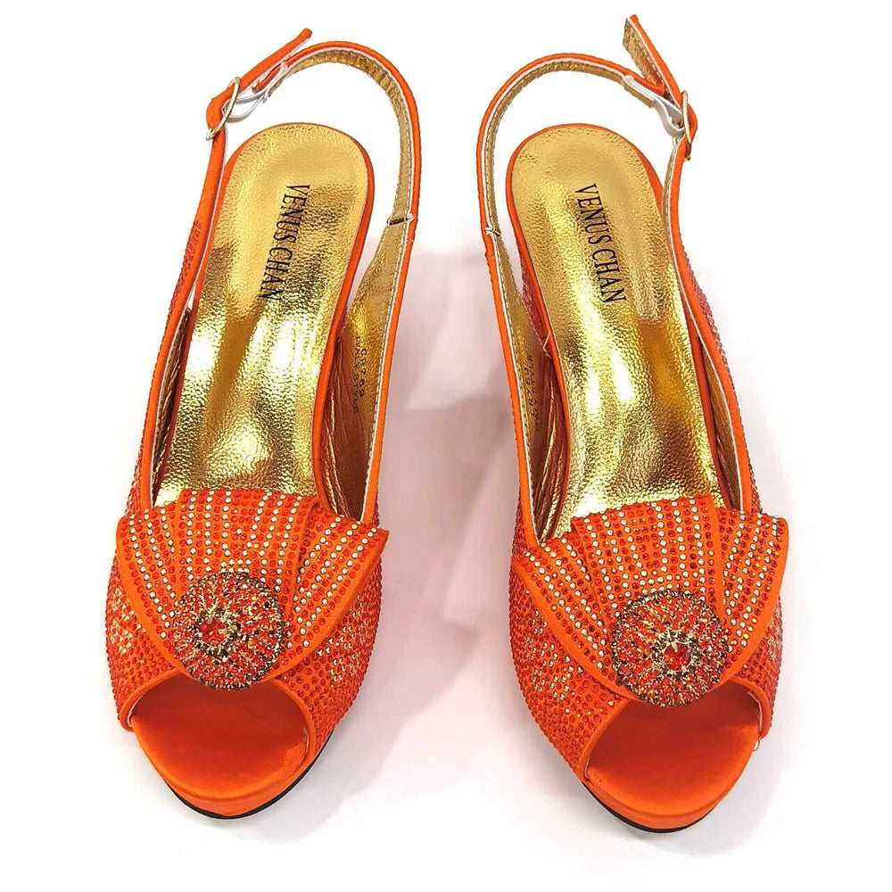 Diamond Wedding Shoe & Bag Set