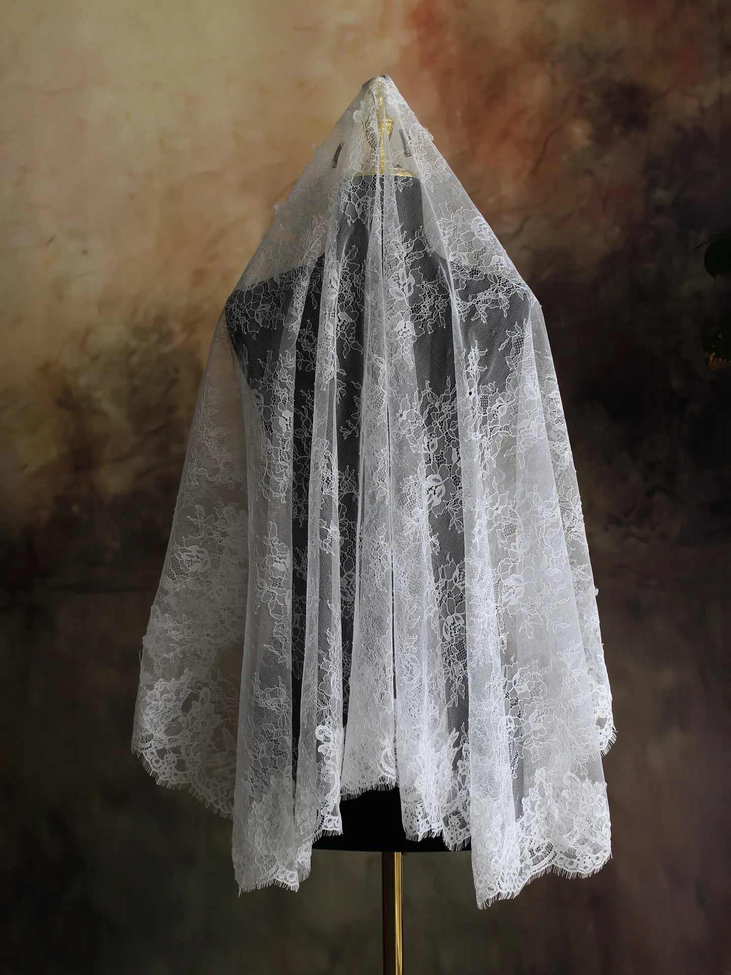 High Quality Wedding Veil Lace Bridal Veils  Short Lace Veils 0.9m*1.5m  Fairy Style Veils L&P DQL Studio
