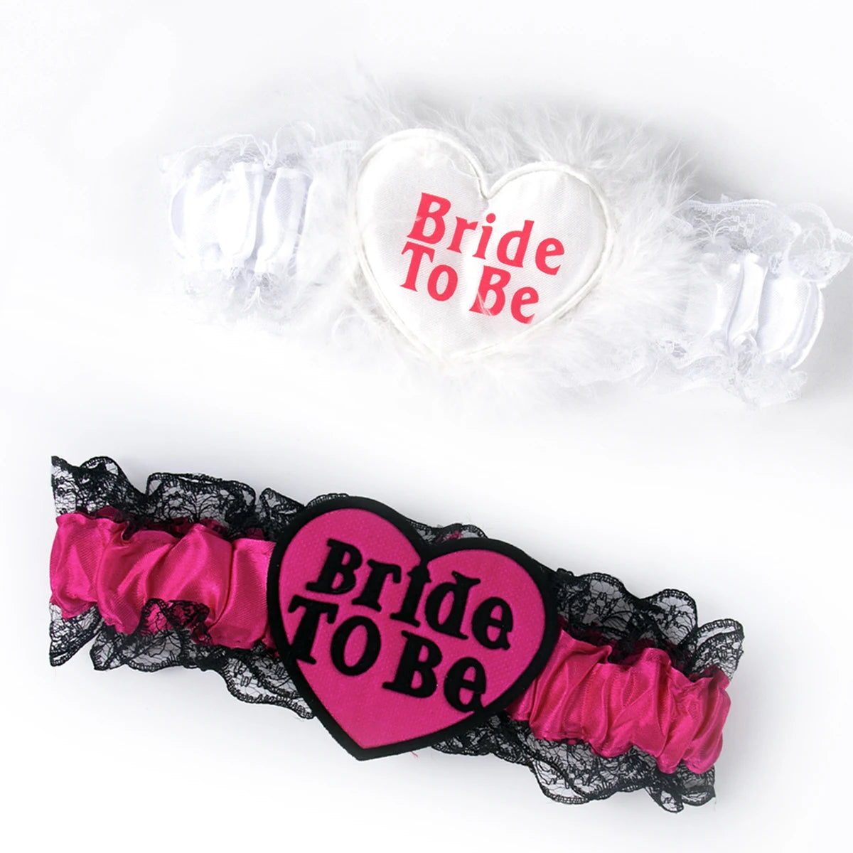 Bride-to-Be Lettered Lace Garter