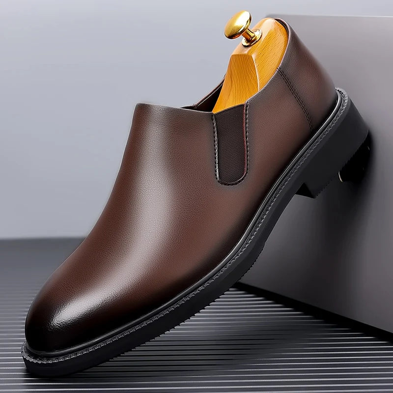 Italian Formal Shoes Mens Dress Shoes Business Leather Wedding Dress Man Oxford Shoes For Men Office Scarpe Uomo Eleganti