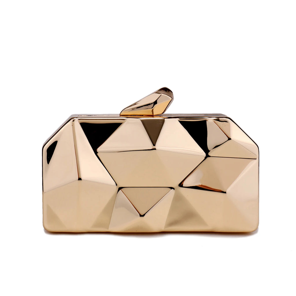 Fashion Silver Clutch Mini Bridal Purse For Wedding Bridal Metal Party Perfect Dinner Banquet Best Gift For Women Bags