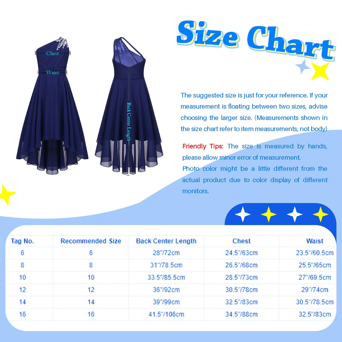 Kids Wedding Flower Girls Dress Shiny Beaded One Shoulder Chiffon Princess Dress Elegant Evening Pageant Birthday Party Gown