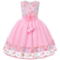 Embroidered Lace Princess Party Dress