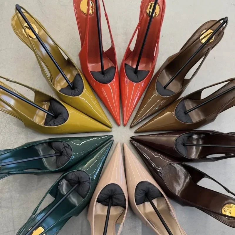 Women's Summer New Pointed Stiletto Sandals Fashionable and Sexy Party Wedding Women's High Heel Sandals