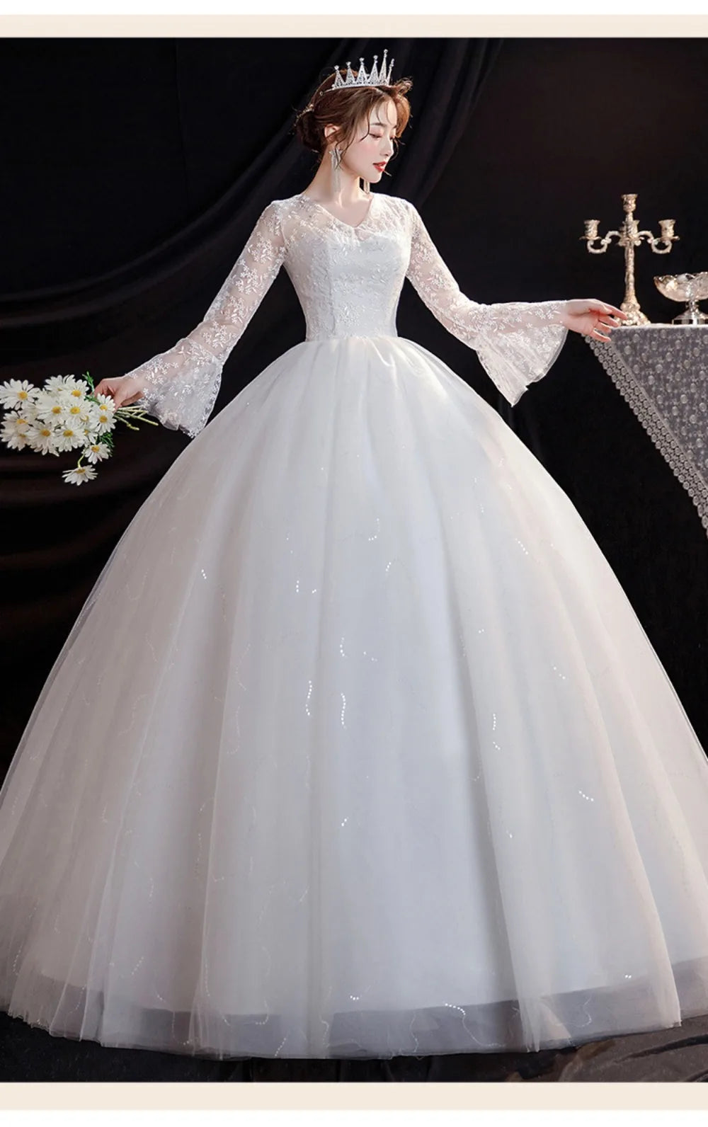 GIYSILE Boho Wedding Dress New Fantasy Lace Bridal Main Marriage Dresses French  Floor Length Wedding Dress Vestidos De Novia