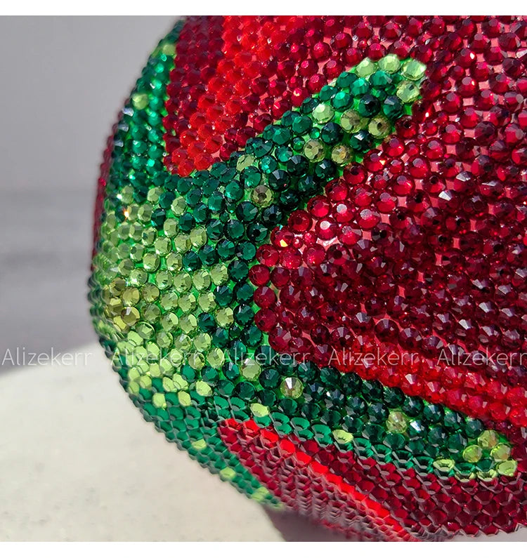 Rose-Shaped Flower Evening Clutch