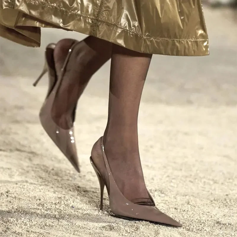 Women's Summer New Pointed Stiletto Sandals Fashionable and Sexy Party Wedding Women's High Heel Sandals