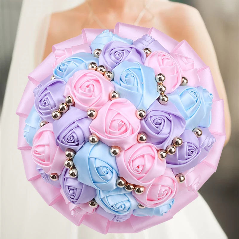 Pink Wedding Bouquet Bridesmaid Bridesmaid Holding Flowers
