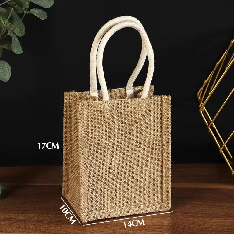 Personalized Bridesmaid Jute Tote Bags with Scarf Party Retro Beach Bag Bachelorette Gifts Girlfriend Gift for Her
