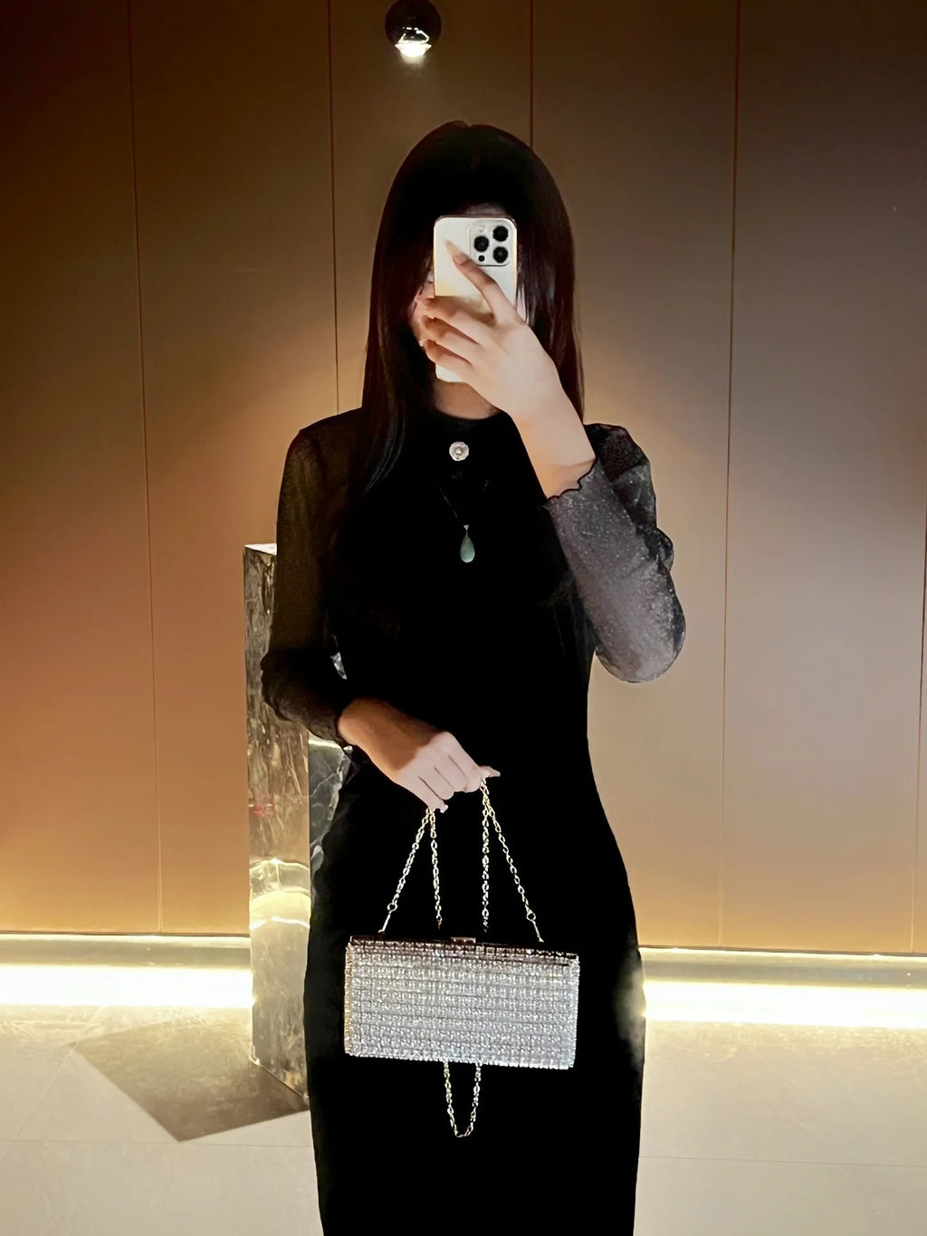 women's clutch exquisite fashion dinner  celebrity rhinestone chain portable women's crossbody women's bag