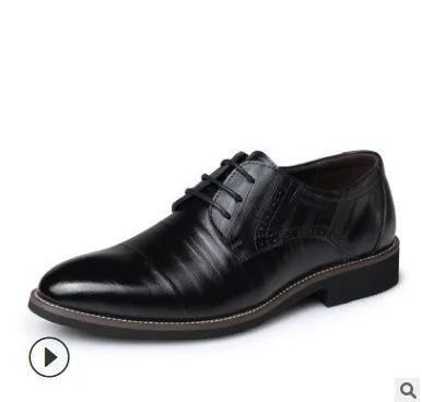 Classic Men Dress Shoes Pointed Toe Soft Bottom Business Casual Men Formal Shoes Male Office Flats Wedding Party Oxfords Shoes