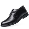 Mens Formal Business Oxford Shoes Classic Leather Dress Shoes for Wedding and Office