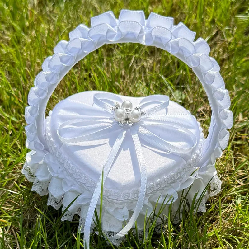 Wedding Flower Girl Ring Storage Box Jewelry Box Holiday Anniversary Proposal Ring Wedding Anniversary Gift for Girlfriend Wife