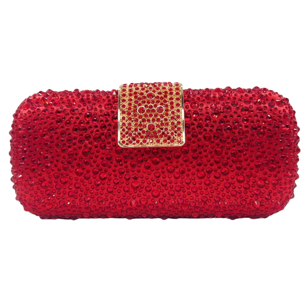 Crystal Evening Bag, 13 Colors