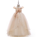 Tulle Bow Junior Bridesmaid Dress