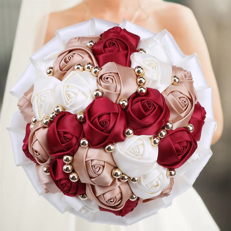 Pink Wedding Bouquet Bridesmaid Bridesmaid Holding Flowers
