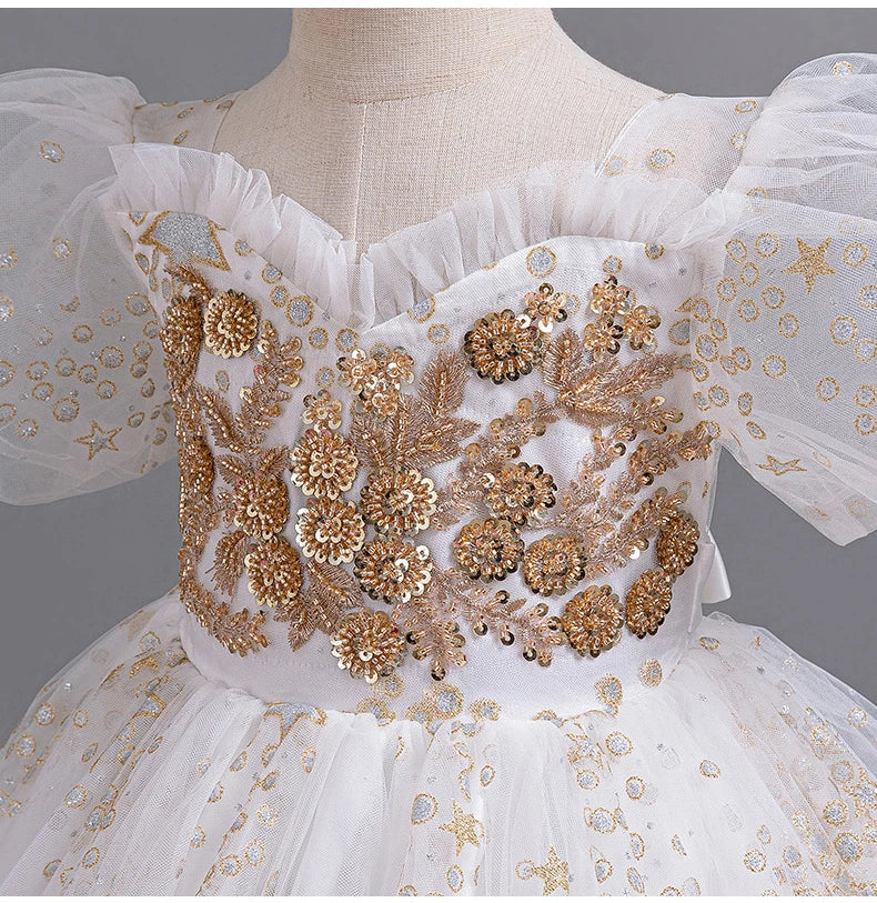 Mesh Princess Pageant Dress