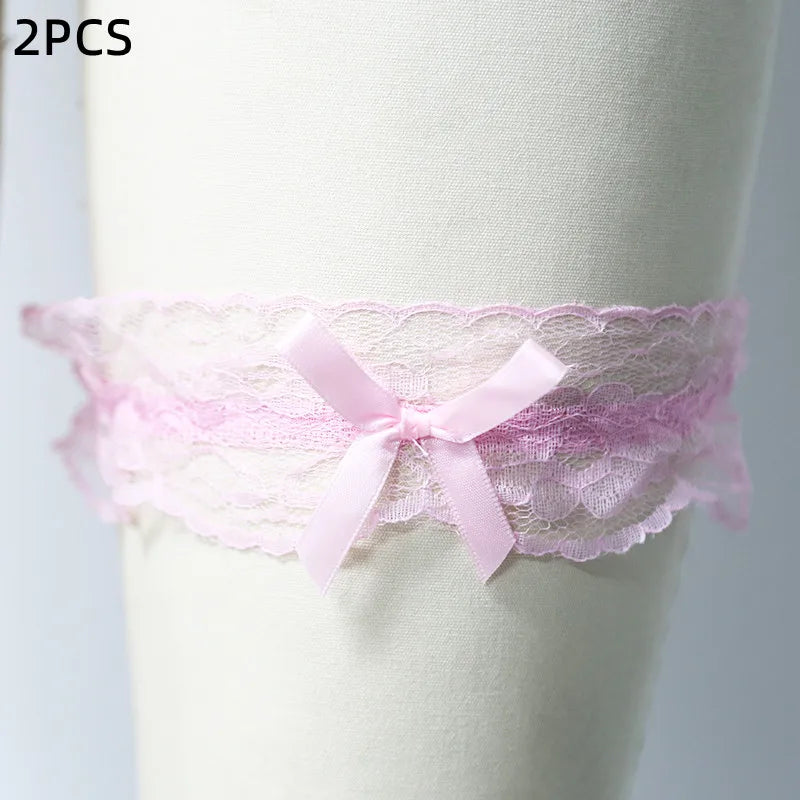 Bow Lace Bridal Toss Garter